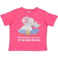 thumbnail image 3 of Inktastic My Meemaw Loves me to the Moon and Back Elephant Family Boys or Girls Toddler T-Shirt, 3 of 5