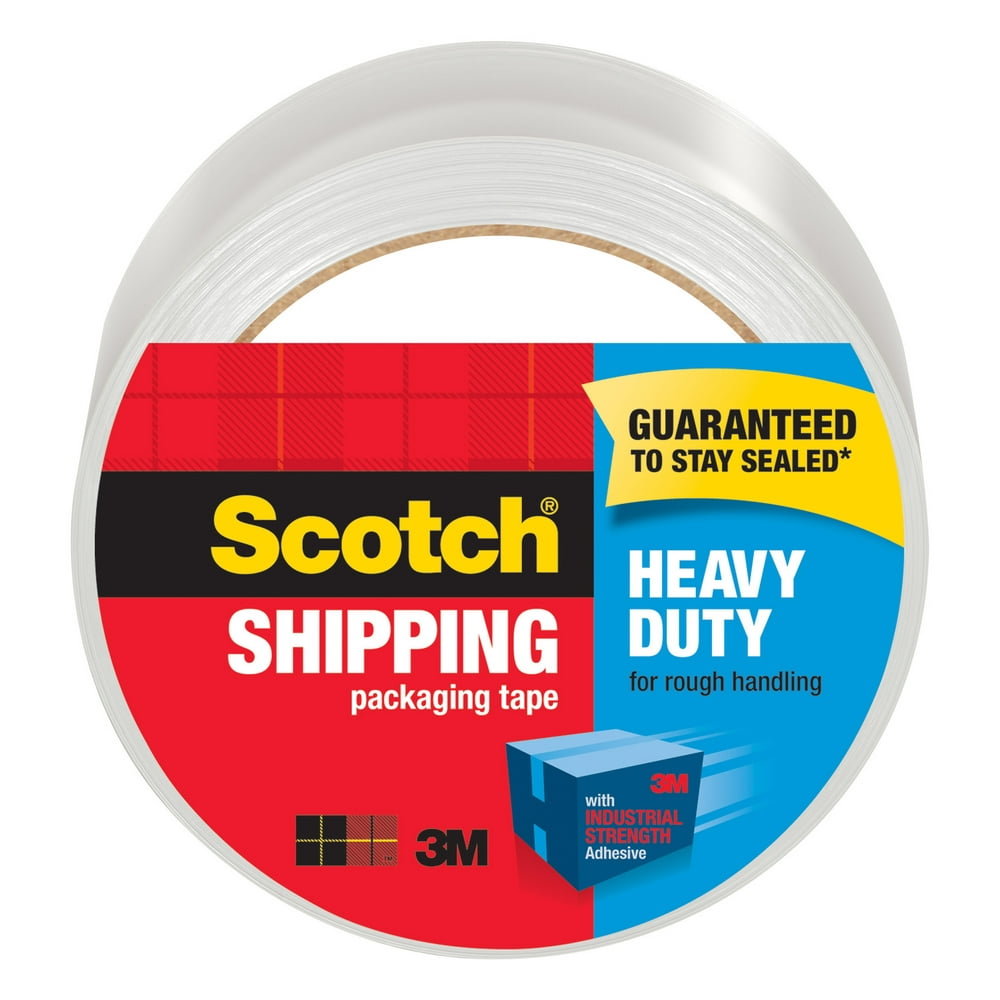 Scotch Heavy Duty Shipping Tape 50m 4pk
