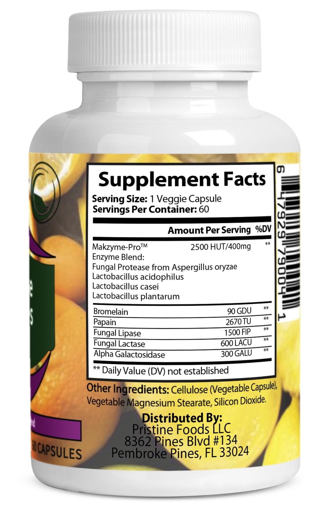 Digestive Enzymes with Probiotics | Dietary Supplement for Healthy Digestion and Gut Health | 60 ct.