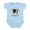 Sky Blue, variant on CafePress - Some Things Are Better In Blac Baby Light Bodysuit - Baby Light Bodysuit, Size Newborn - 24 Months