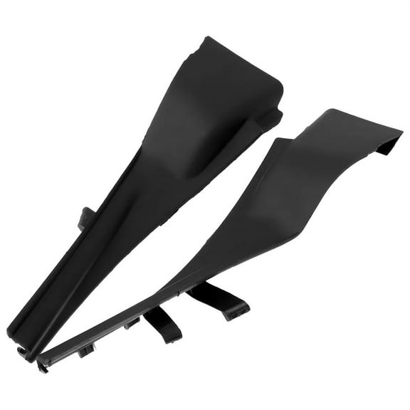 Acaigel 1 Pair Black Car Front Wiper Side Cowl Extension Trim Cover For MURANO 2015-2017