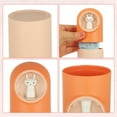 thumbnail image 5 of Unique Bargains Toothbrush Travel Case Plastic Lightweight Toothbrush Travel Case for Travel Business 7.87"x2.28" Orange, 5 of 6
