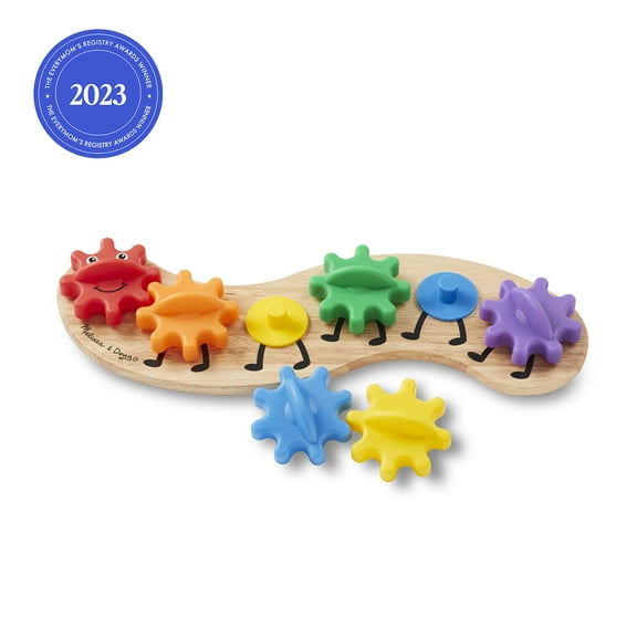 Melissa & Doug Toddler Toy With 6 Interchangeable Gears
