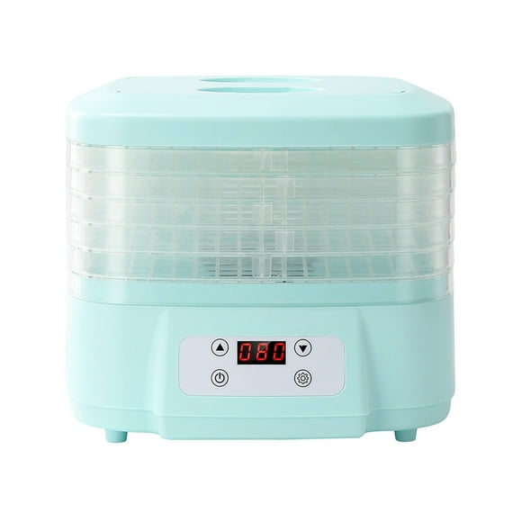 Food Dehydrator Machine Adjustable Temperature & 24H Timer, 6-Tray Dehydrators for Food and Jerky, Fruit, Dog Treats, Herbs, Snacks, Electric Food Dryer Preserver
