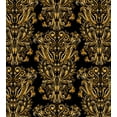 thumbnail image 2 of Biscardi, Nicholas 26x28 Gold Ornate Wood Framed with Double Matting Museum Art Print Titled - Damask I, 2 of 4