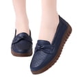 thumbnail image 3 of Sngxgn Women's Shoes Comfy Fashion Slip on Work Flats Casual Walking Shoes(Blue,41), 3 of 6