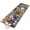 Pink Yellow Black, variant on Sunflower 2'x6' Runner Rugs for Hallway Kitchen Bedside Non Slip Washable, Colorful Flowers Summer Botanical Entryway Rug Runners with Rubber Backing, Long Carpet Runner for Laundry Room
