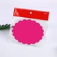 thumbnail image 4 of Señales de papel de ráfaga, 50 piezas, decoración del hogar, accesorios de bricolaje, suministros de venta de garaje, decoración de Ropa, zapatos y accesorios Miscelánea Redondo Rosa roja Sonducket AP008997-17B, 4 of 6