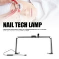 thumbnail image 3 of Nail Tech Lamp, 35W LED Dimmable Desk Manicure Light for Nail Eyelash Extension Artists, Foldable, 3 of 7
