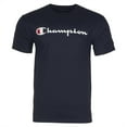 thumbnail image 2 of Champion Men's Classic Jersey Script Logo Short Sleeve T-Shirt Granite Hther M, 2 of 5
