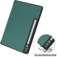 thumbnail image 6 of Dteck for Samsung Galaxy Tab S10 Ultra 14.6" 2024 Case, Protective Tri-Fold Cover and S Pen Holder, Auto Wake/Sleep, Deep Green, 6 of 6