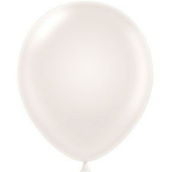 50 Tuftex Sugar White Latex Balloons 5"