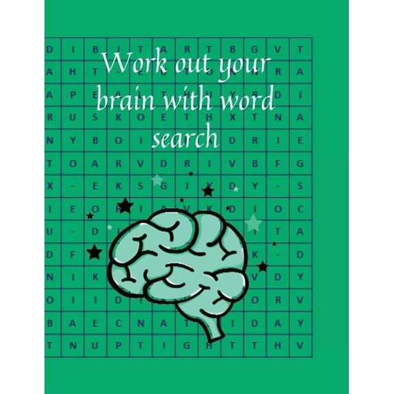 Work out your brain with word search, (Paperback)