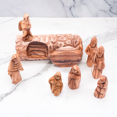 thumbnail image 3 of He Is Risen Easter Scene | Empty Tomb Christian Decor | Resurrection Cross | Handmade Olive Wood from the Holy Land | Easter Religious Art, 3 of 3