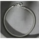 thumbnail image 2 of 3mm pulsera de diseño ajustable de plata de hueso redondo pulsera para niños y niñas, 2 of 6