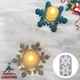 thumbnail image 2 of Christmas Decorations Diy Glue Tool Two Snow Scented Candle Holder Christmas Decoration Storage Box Silicone Tool, 2 of 4