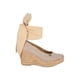 thumbnail image 2 of Alpargata Cerrada De Plataforma Con Yute Y Listón Para Mujer Color Beige Platonia JADE-01-BEIGE, 2 of 6