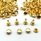 thumbnail image 4 of Remaches de doble tapa Hugo 6x8mm Oro para manualidades DIY, 4 of 10