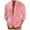 Pink, variant on EHRWE Mens Shirts Male New Male Retro Cotton Linen Leisure Loose Long Sleeve Beach Holiday Shirt Button Down Shirt Loose Fit Casual