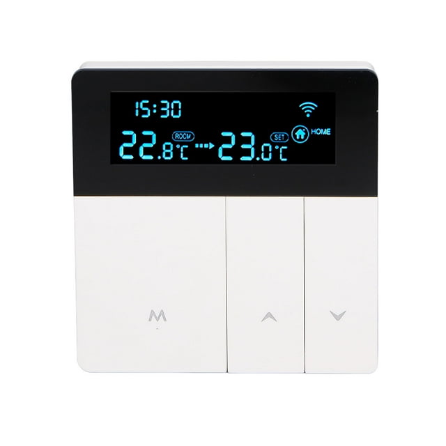 AC90-240V LCD Display Smart Thermostat Programmable Temperature Controller Panel For Hotel