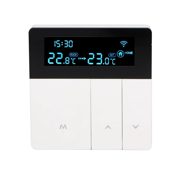 AC90-240V LCD Display Smart Thermostat Programmable Temperature Controller Panel For  Hotel
