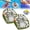 2pcs-a, variant on 3-in-1 Inflatable Pool Lounge Chair, U-Shaped Water Sofa Float with Cup Holder & Pump, Giant Floating Recliner Hammock for Adults, Summer Pool Beach Party