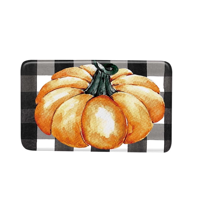 Up to 65% Off SMihono Halloween Door Mat Cartoon Floor Mat Hallway Kitchen Foot Mat Soft Non-slip