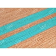 thumbnail image 6 of Chouhan Rugs Natural Jute Turquoise Lined Rug Bohemian Rug Decor Rug Handwoven Rug Custom Rug Decorative Rug, 6 of 8