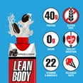 thumbnail image 3 of Lean Body Ready-to-Drink Cookies and Cream Protein Shake, 40g Protein, Whey Blend , 0 Sugar, Gluten No, 22 Vitamins & Minerals, (Recyclable Carton & Lid - Pack of 12) LABRADA , 17 Fl Oz (Pack of 12), 3 of 5