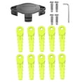 thumbnail image 1 of Compatible For Ryobi One+ Series Lawn Trimmer 10PCS Plastic Cutting Blades + 1PC Replacement Head (TLBR-01), 1 of 3