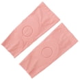 thumbnail image 3 of 2 uds rodillera rosa para niños deporte ultrafino silicona rodilla almohadillas suaves alivio de presión rodillera Protector M, 3 of 8