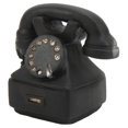 thumbnail image 4 of Mini Teléfono De Escritorio Vintage, Teléfono En Miniatura Simulación Exquisita Libre De Tóxicos Para Casa De Muñecas 1/6 1/12 ANGGREK Vintage Mini Desk Phone, 4 of 8