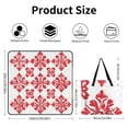 thumbnail image 2 of Bohemian Pattern Outdoor Picnic Blanket, Foldable Waterproof Beach Mat, Portable Beach Blanket for Beach Camping, Hiking, Family Concerts, 2 of 7