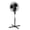 Black, variant on BLACK+DECKER 16-Inch Pedestal Fan, BFP16MXB, Oscillating Fan for Home and Office, Standing Fan with 3 Speed Settings, Height Adjustable with Adjustable Head Tilt, Black