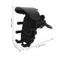 thumbnail image 2 of VERDANVERSE Soporte Para Teléfono De Con Antivibración Para Navegación En Manillar De Motocicleta Negro, 2 of 8