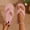 Pink, variant on Women Solid Ruffle Trim Flip Flop Fuzzy Plush House Slippers Winter Warm Soft Non-Slip Flat Sole Indoor Bedroom Casual Slides Black 10-10.5(44)