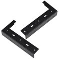 thumbnail image 4 of PAMINGONO 2Ud Soportes De Montaje Para Gabinete Negro De Resistente Para Pared, 4 of 8