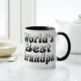 thumbnail image 4 of CafePress - WORLDS BEST Grandpa Mug - 11 oz Ceramic Mug - Novelty Coffee Tea Cup, 4 of 4
