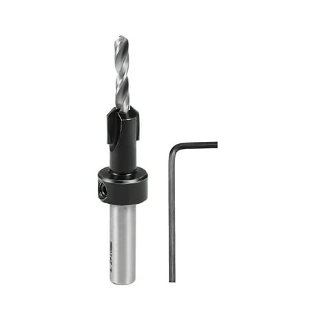 Hss Adjustable Reamer - Countersink Drill Bit Wood 4.2x10mm Adjustable Reamer 90° HSS Hex Wrench