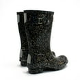 thumbnail image 5 of Hunter Girls Original Giant Glitter Rain Boots, Black,1 M US, 5 of 7