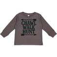 thumbnail image 3 of Inktastic Bow Hunting Crawl Walk Hunt Boys or Girls Long Sleeve Toddler T-Shirt, 3 of 5