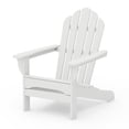 thumbnail image 4 of Better Homes & Gardens by POLYWOOD Southlake Outdoor Flowerback Adirondack Chair, All-Weather HDPE, Patio Seat, White, 4 of 11
