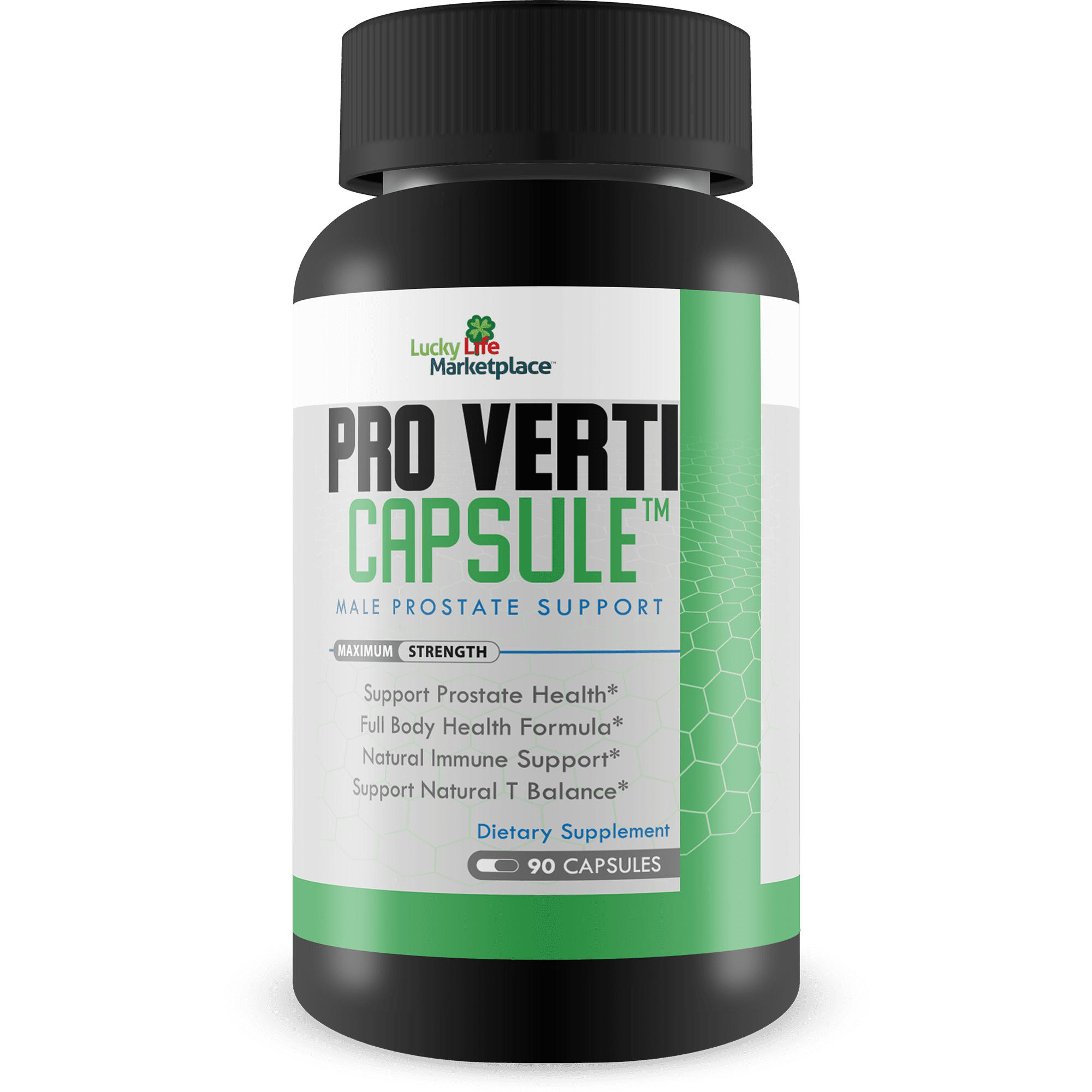 Pro Verti Capsule - Male Prostate Support - Promote Prostate Health & Normal Prostate Size - Support Healthy Hormone Production & Urine Flow - Aid Full Body Health & Healthy Prostate Function