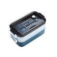 thumbnail image 1 of SMihono Kitchen Organizers and Storage Plastic Lunch Box Office Car Can Microwave Oven Heating Compartment Double Layer Lunch Box Kitchen Gadgets Must Have 2023, 1 of 1