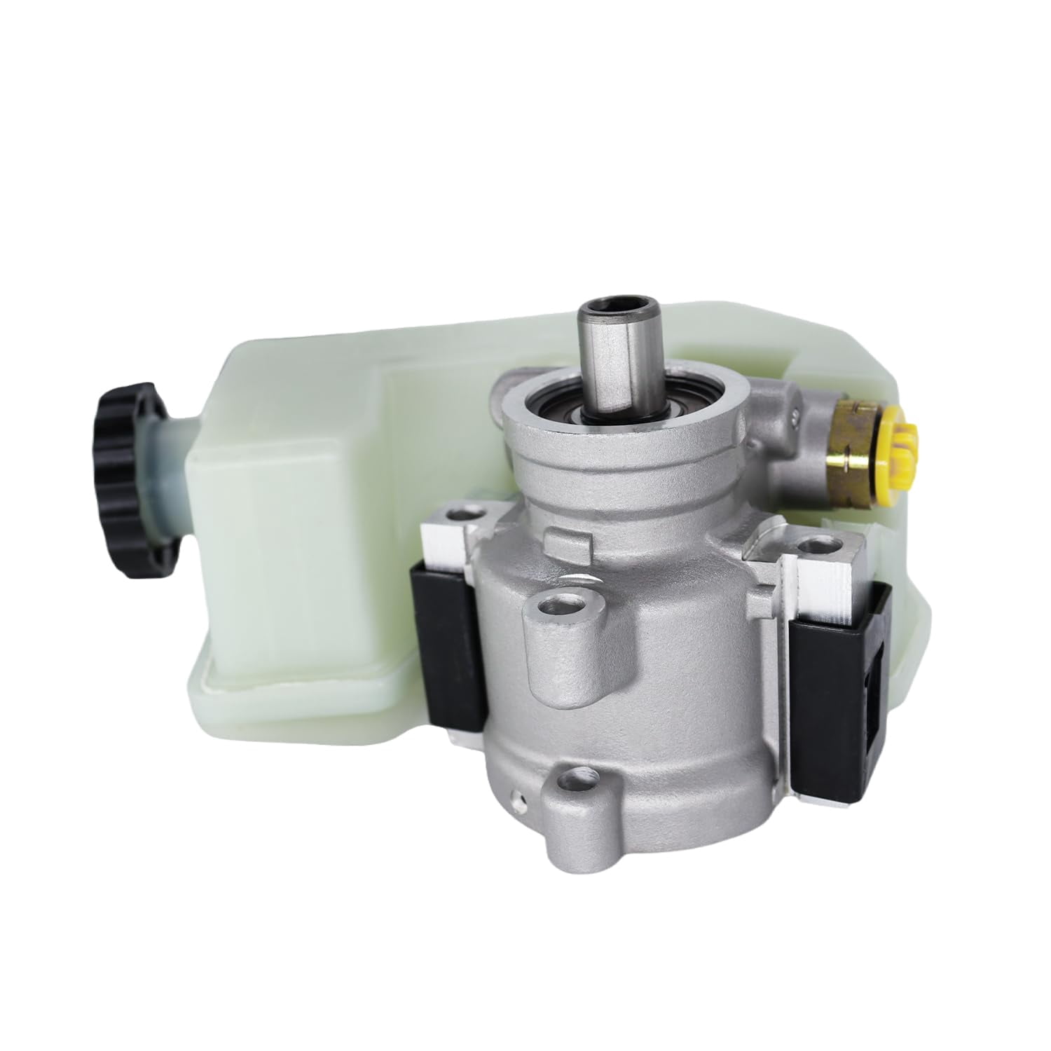 Detroit Axle - 3.7L Steering Pump for Jeep Liberty 2002 2003 2004 2005 2006 Power Steering Pump w/Reservoir Replacement 20-64610