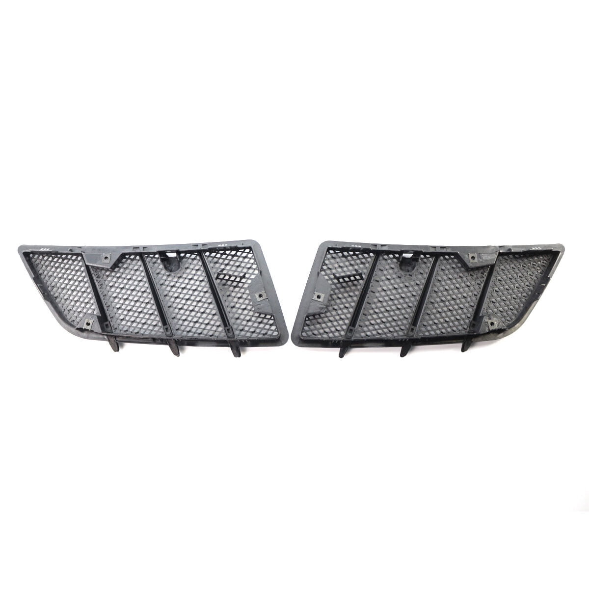 Partscollect Pair Left & Right Hood Air Vent Grill Cover Insert Mesh Compatible for Mercedes Benz W164 ML350 ML550 ML63 GL320 GL350 GL450 GL550 2008-2011 Replaces OE# 1648804405 1648804305