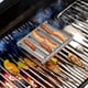 thumbnail image 3 of Hot Dog Roller BBQ Hot Dog Grillers Stainless Steel Sausage Roller Rack with Long Wood Handle Barbecue Hot Dog Rack, 3 of 4
