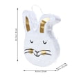 thumbnail image 3 of KAKOWELY Hanging Easter Pinata Rabbit Paper Decoration White Pendant for Festive Display, 3 of 8