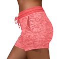 thumbnail image 2 of Bzhegqhd Women's Summer Solid Color Fashionable Drawstring Pocket Sports Shorts, 2 of 6