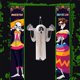 thumbnail image 1 of Suministros de decoración para fiestas mexicanas de los días de los muertos, pancarta de porche de puerta para el día de los muertos, suministros para fiestas, decoración de cabina de fotos, decoraci TUNC Sencillez, 1 of 5